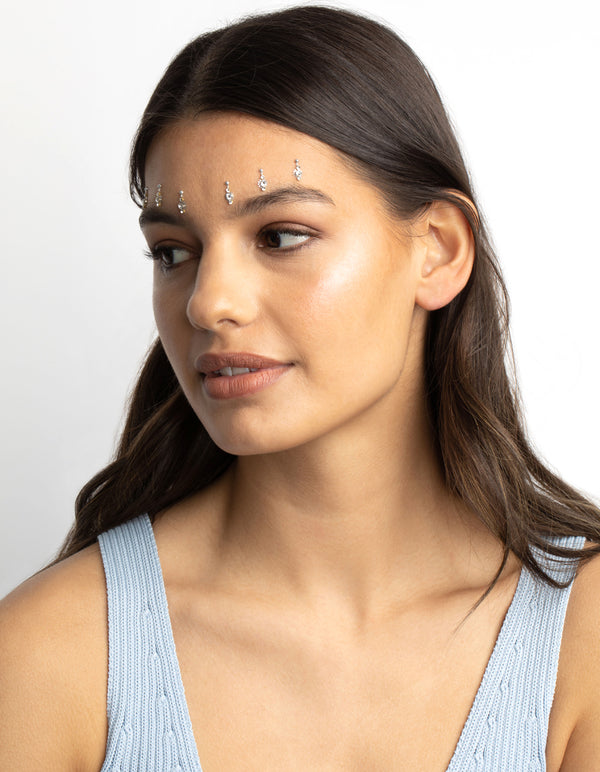 Diamante Face Jewels