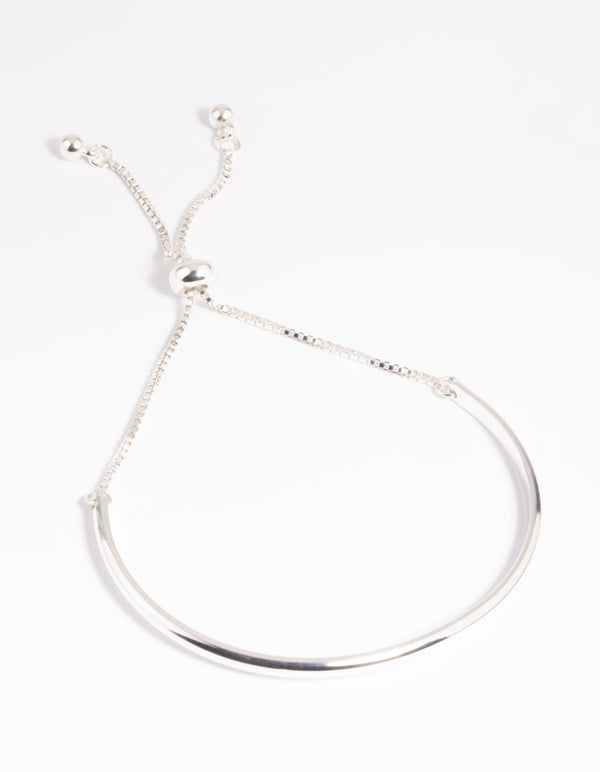 Silver Toggle Cuff Bracelet
