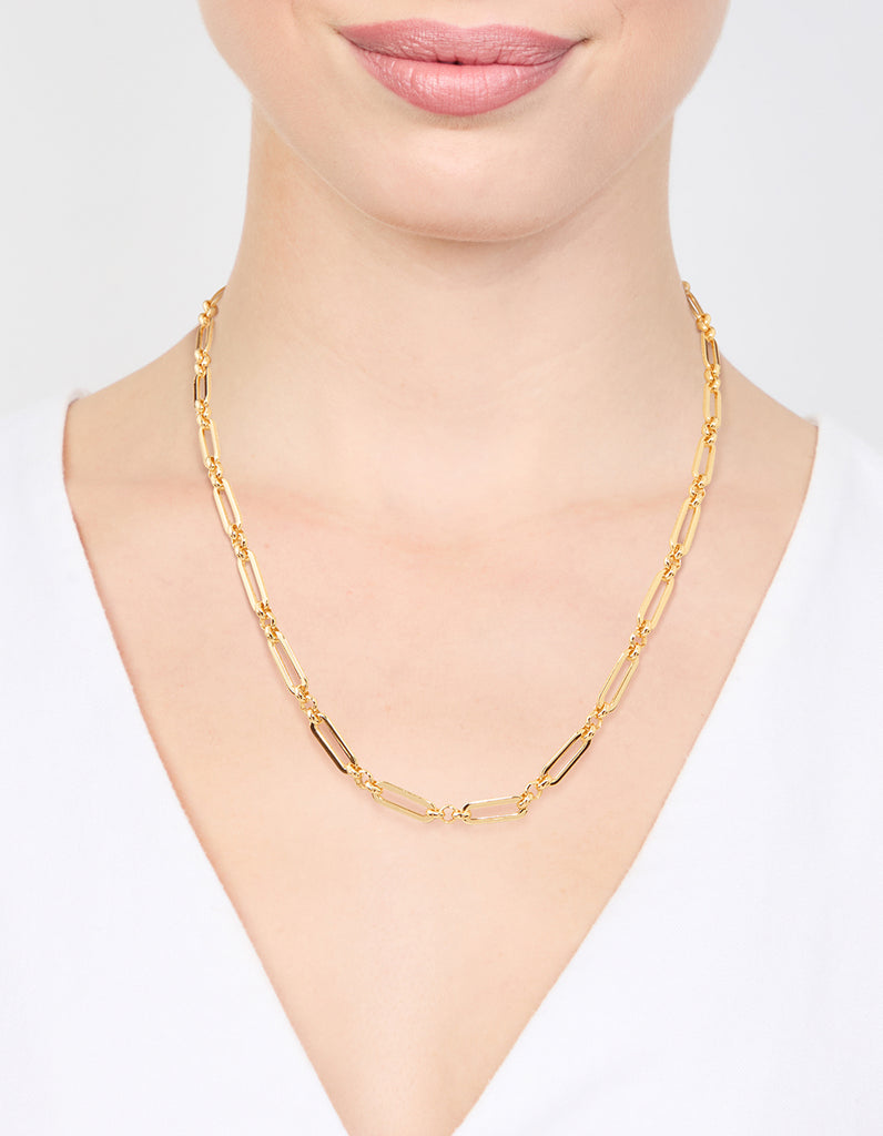 極美品】20inch5MM OPEN-LINK NECKLACE 極美品】20inch5MM OPEN-LINK