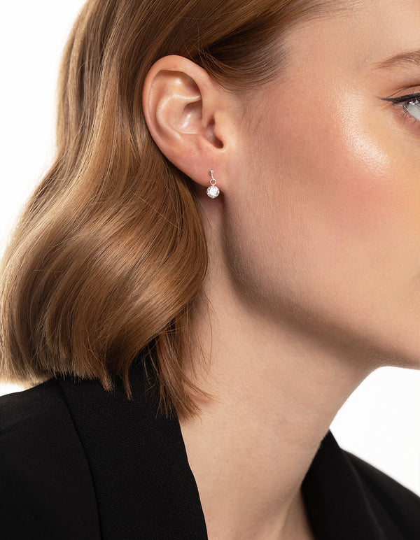 Sterling Silver Cubic Zirconia Stud Earring Pack