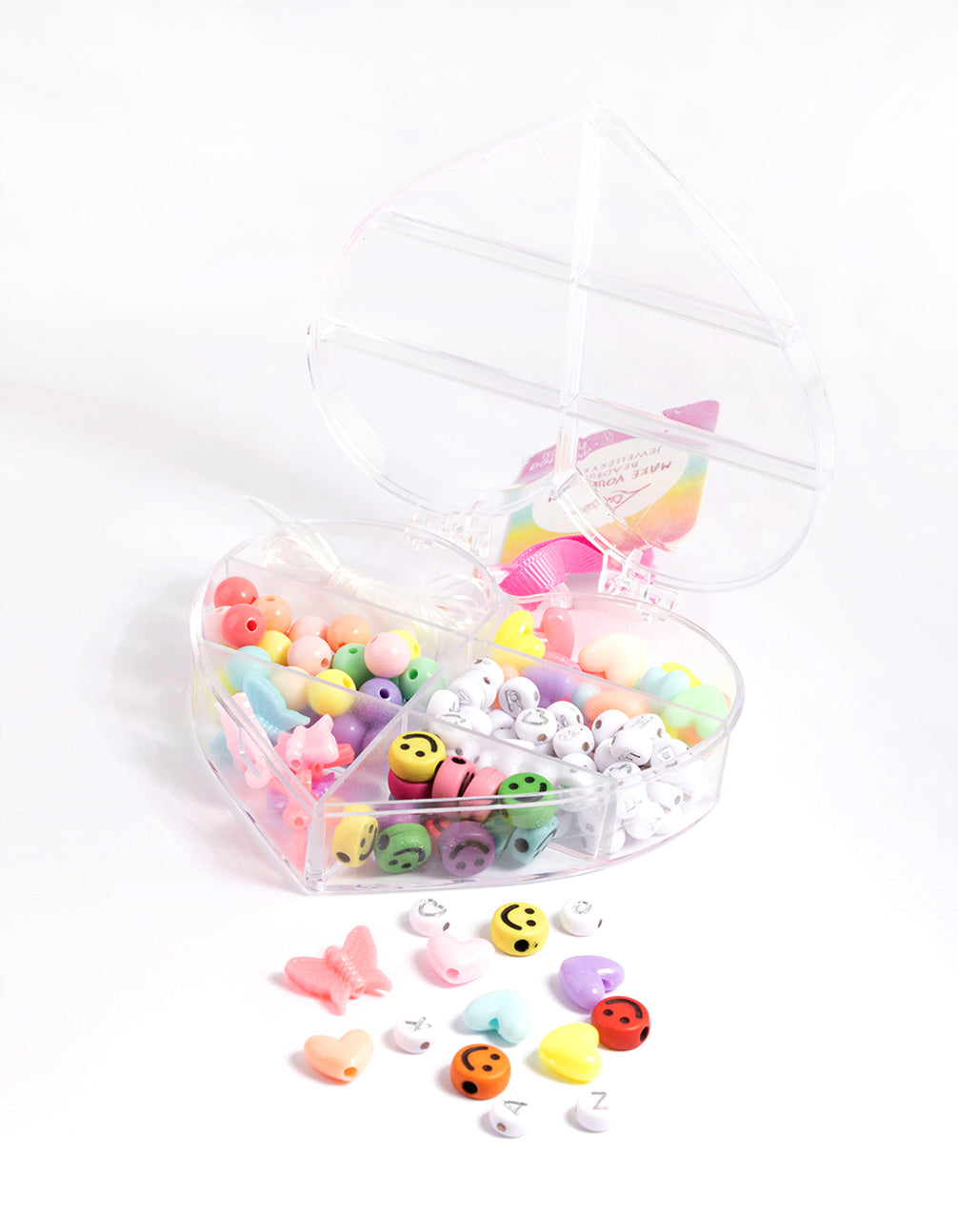 Kids Pastel Butterfly Bead Kit