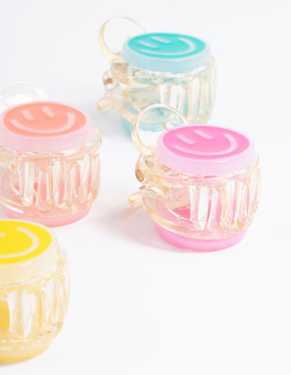 Smiley Face Claw 4-Pack