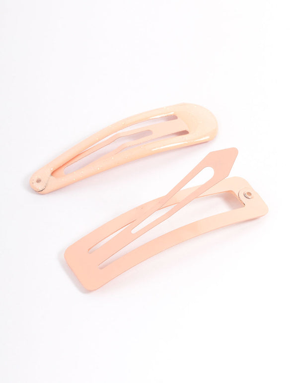 Coated Neutral Mixed Bubble Snap Clip Pack