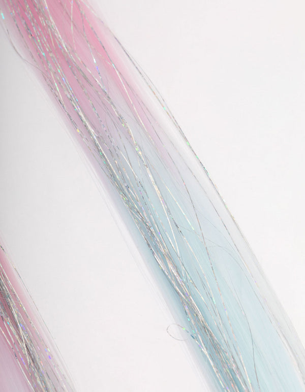 Kids Mixed Metal Faux Hair Shaker Clip