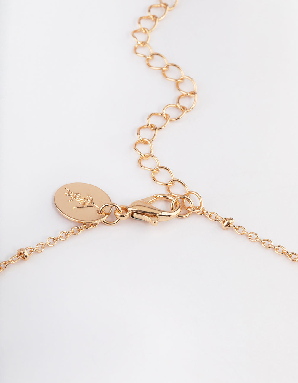 Gold Quartz Shard Necklace