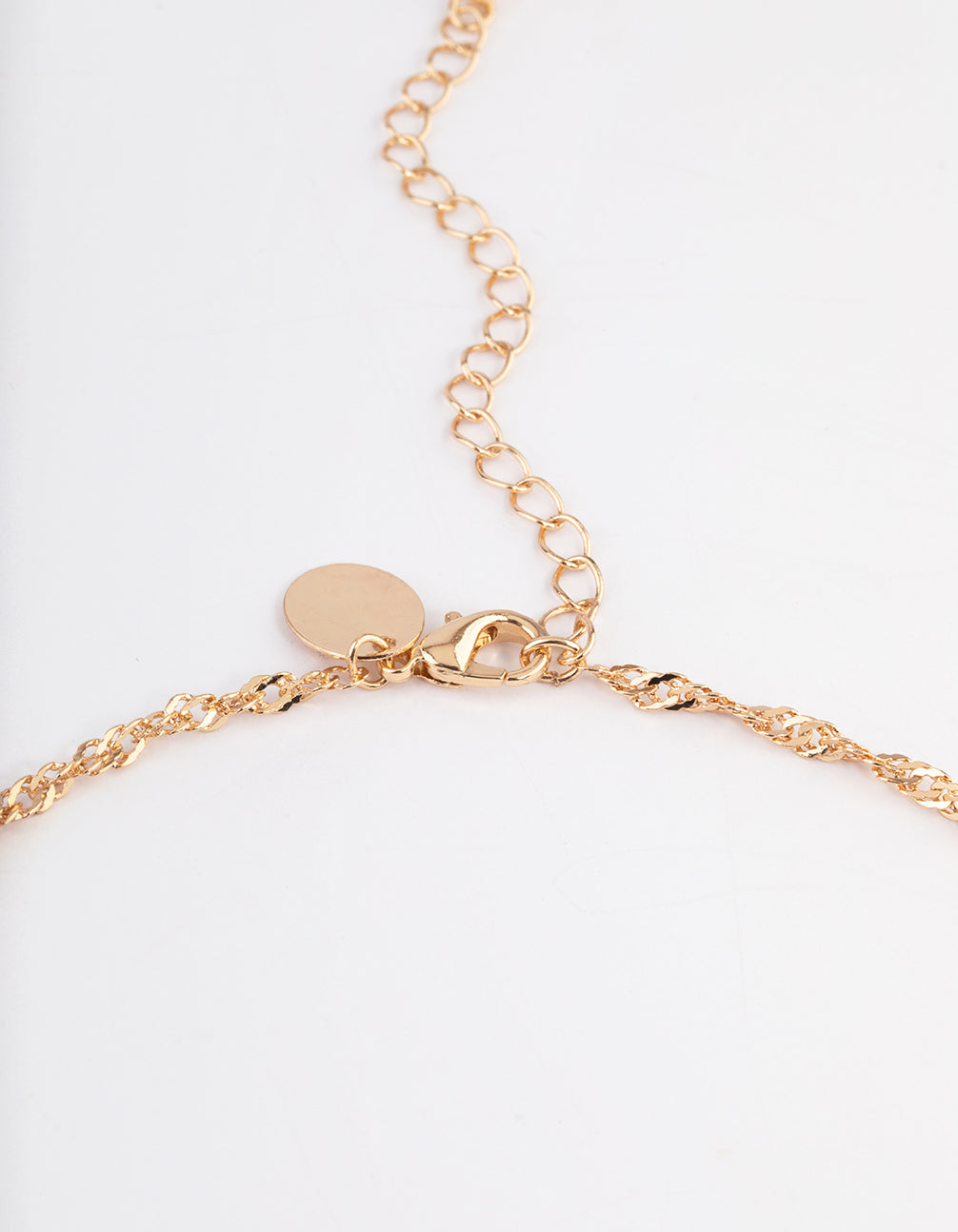 Gold Long Tassel Necklace