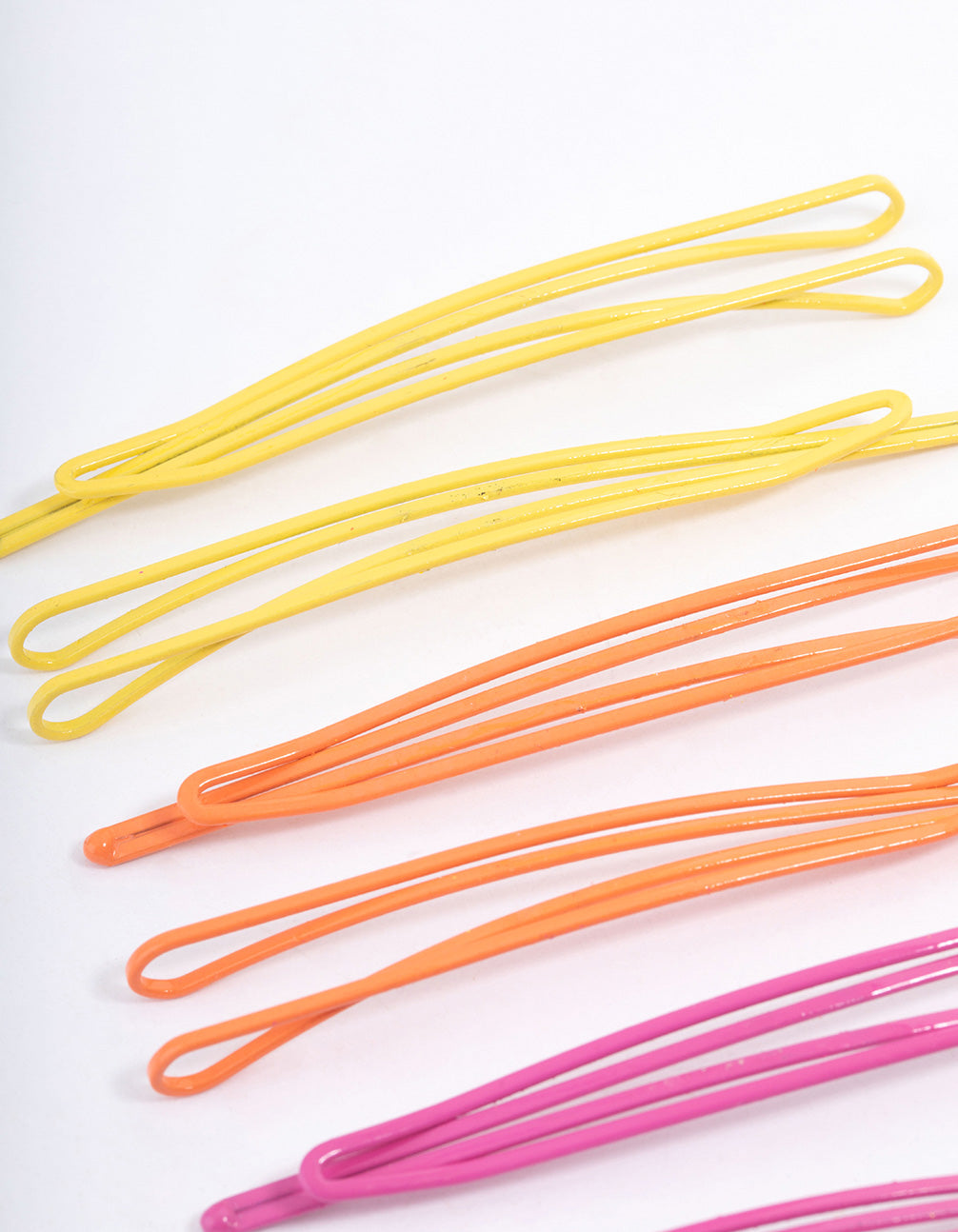 Double Mixed Slide Hair Clips 6-Pack