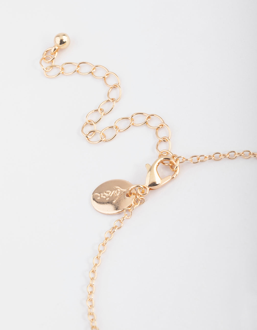 Mixed Metal Diamante Open Heart Necklace Pack
