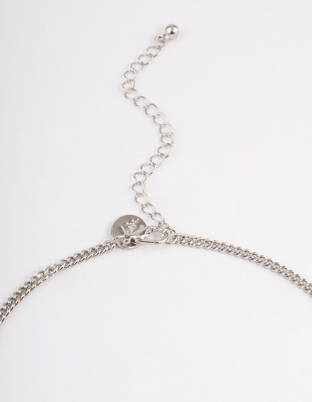 Silver Boho Chain Fringe Necklace