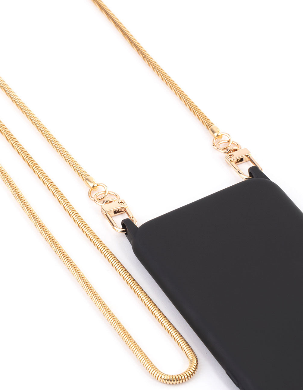 Gold Snake Chain Crossbody Phone Strap