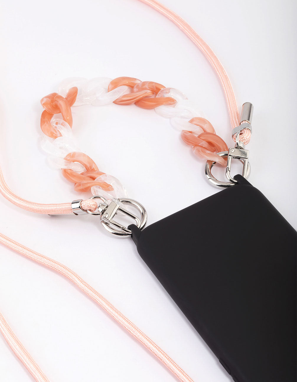 Blush Crossbody & Wrist Phone Strap Pack
