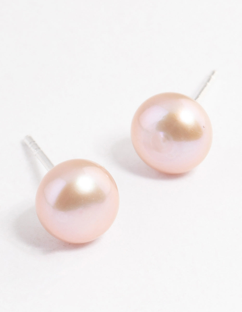 Sterling Silver Freshwater Pearl Stud Earrings