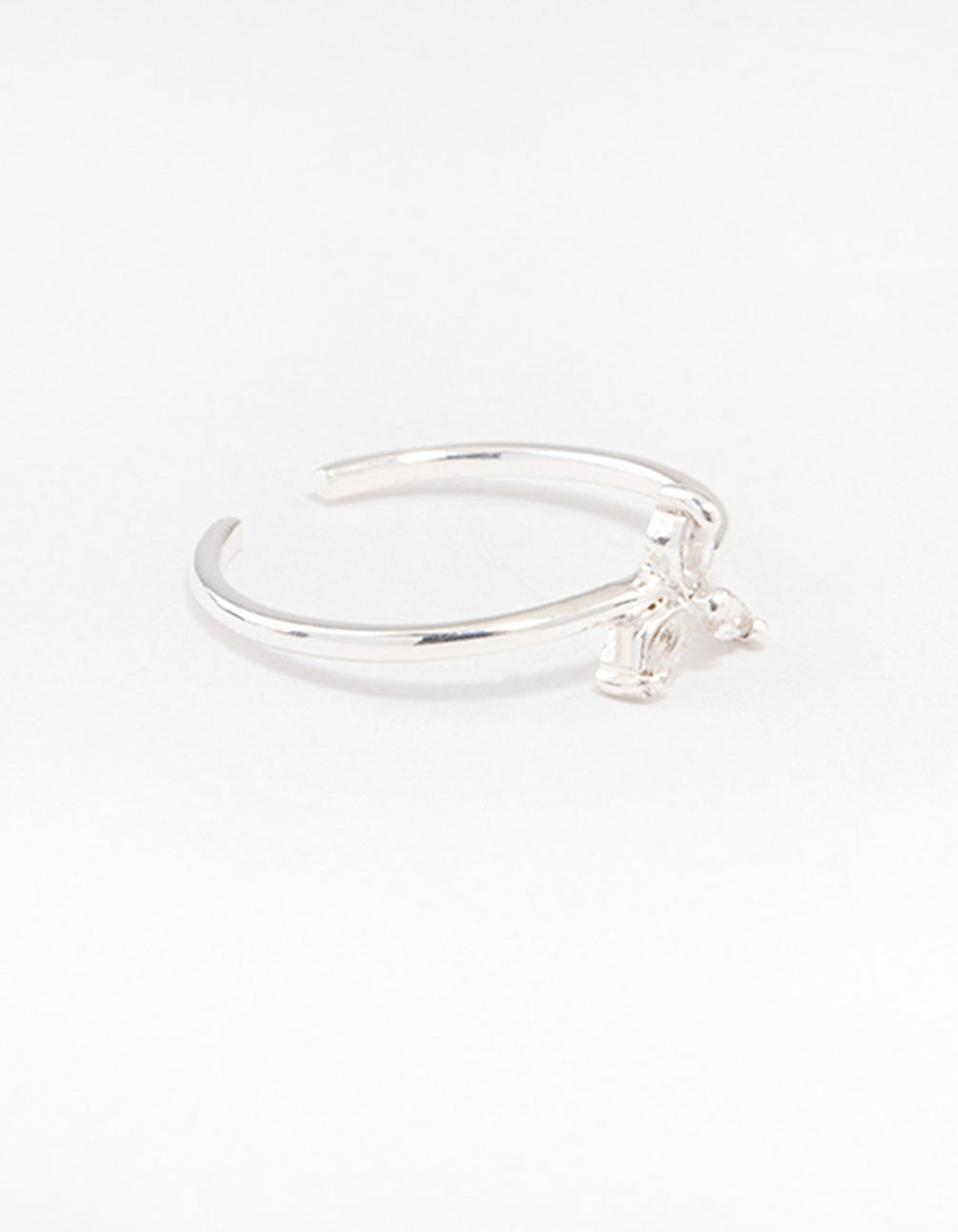Sterling Silver Trio Marquise Ring