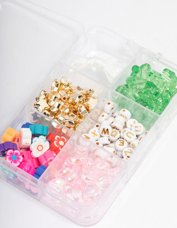 Gold Flower 'Make Your Own' Bead Kit