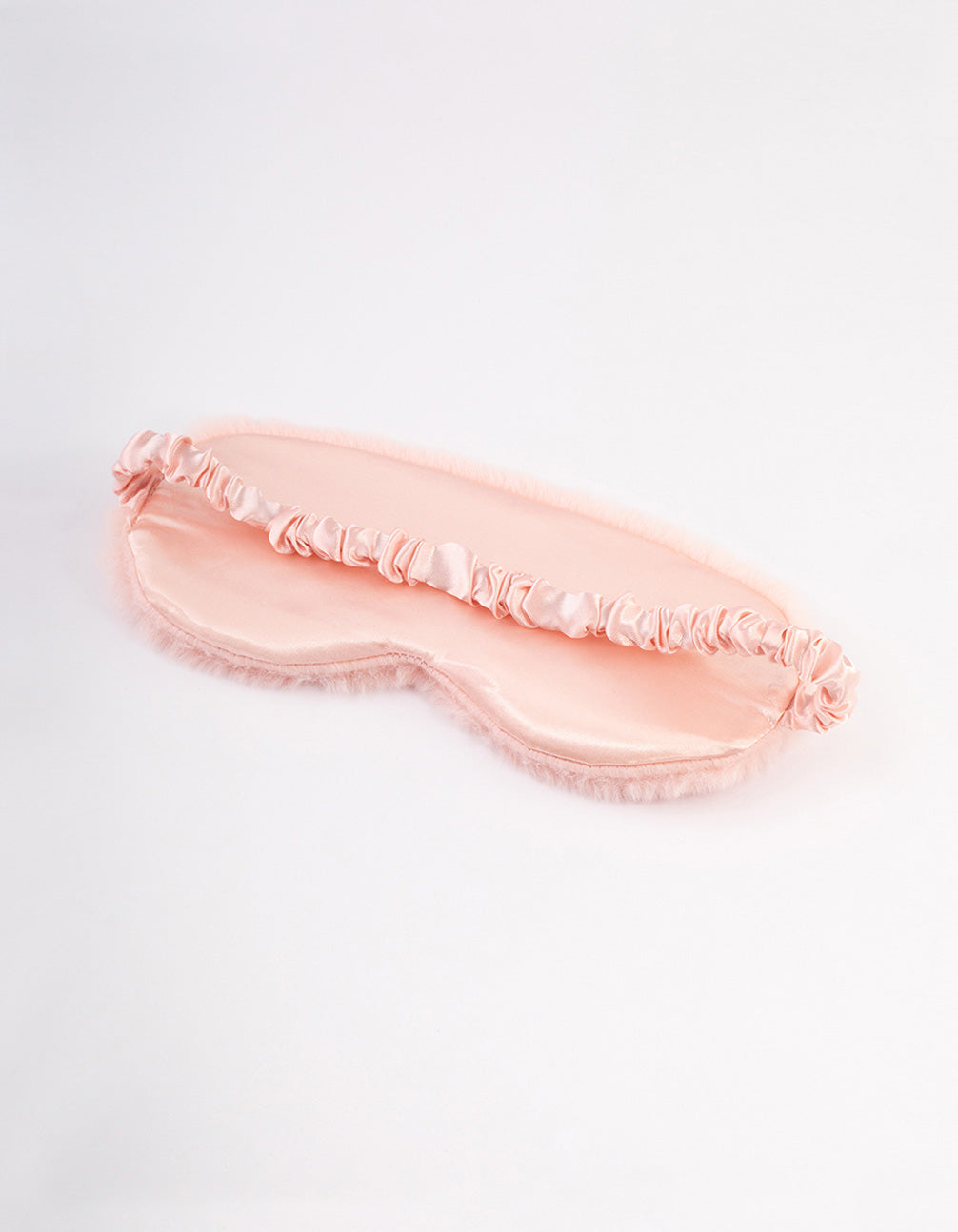 Blush Fluffy Eye Mask