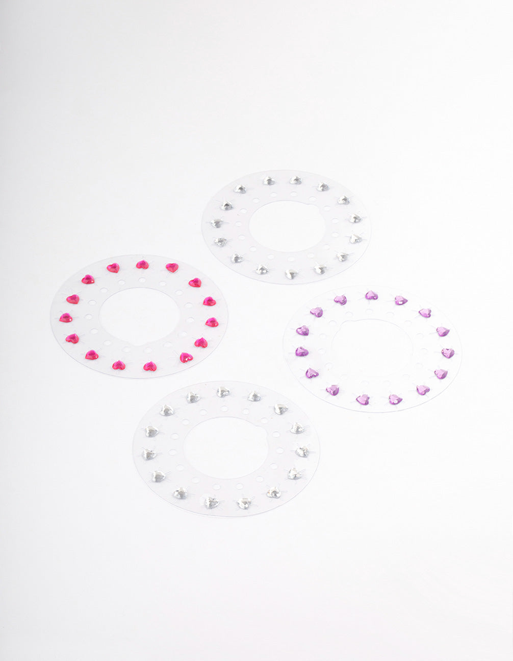 Heart Hair Gems Refill 4-Pack (60 Gems)