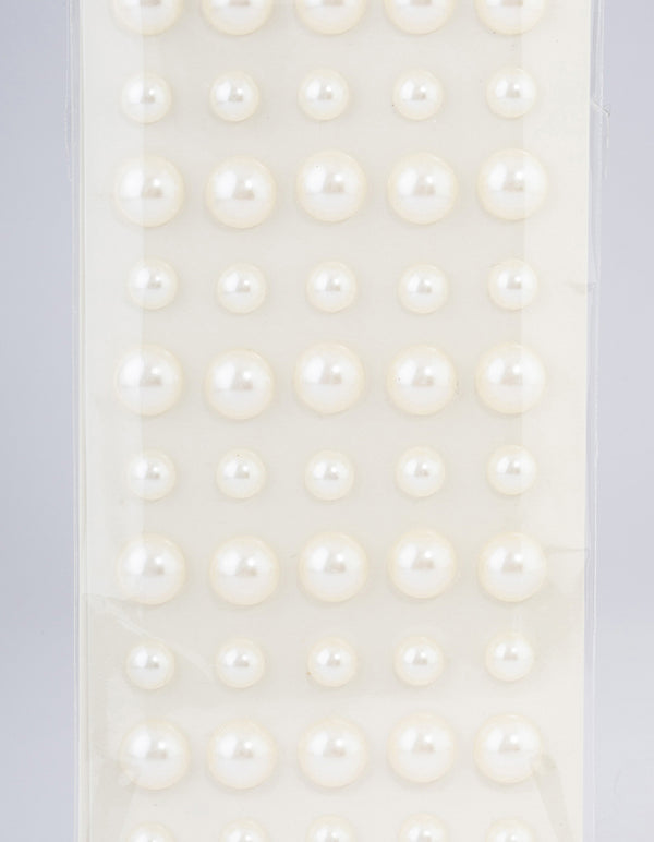 Mixed Pearl Hair Gems