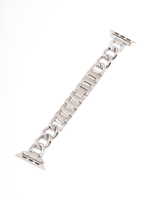 Silver Chain Watch Band 42/44/45mm