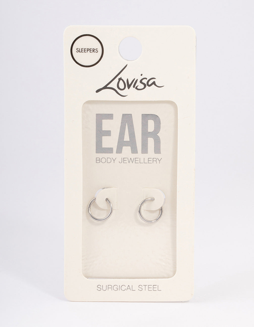 Surgical Steel Sleeper Earrings 8mm