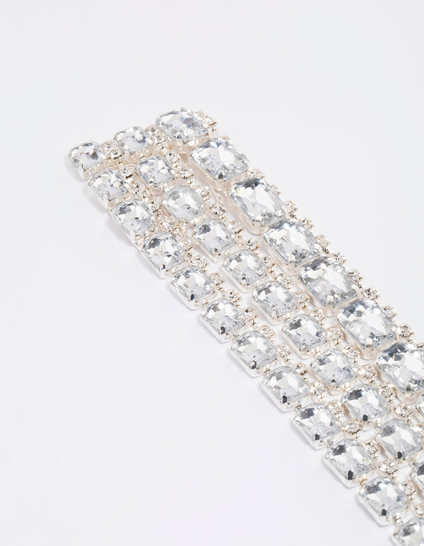 Silver Statement Hair Clip