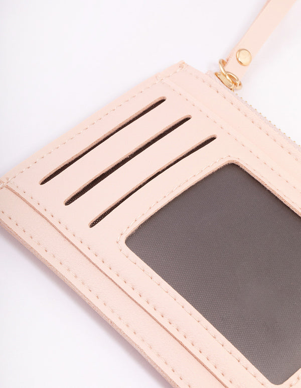 Blush Rectangle Mini Wallet