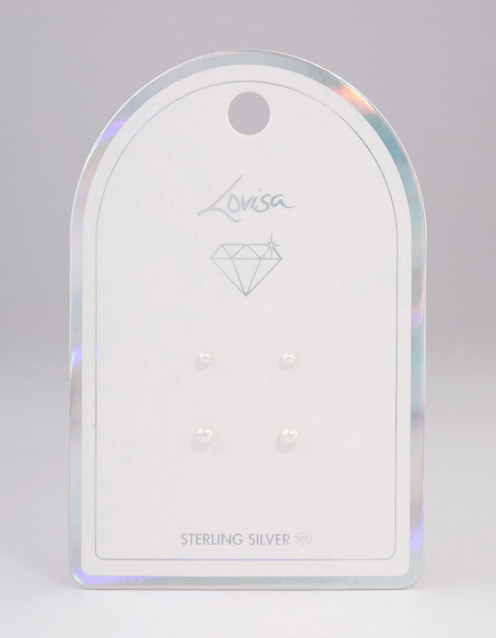 Sterling Silver Pearl Stud Earring Pack