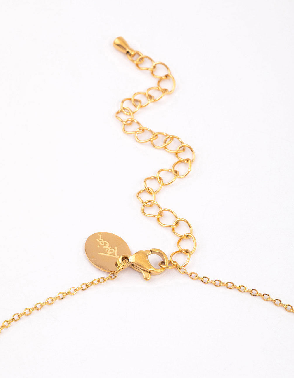 Gold Plated Surgical Steel Classic Clover Pendant Necklace