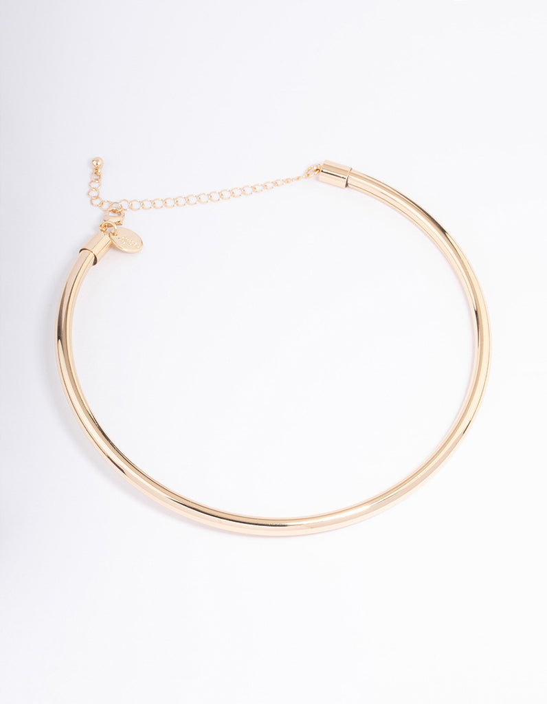 Gold Clean Choker Lovisa