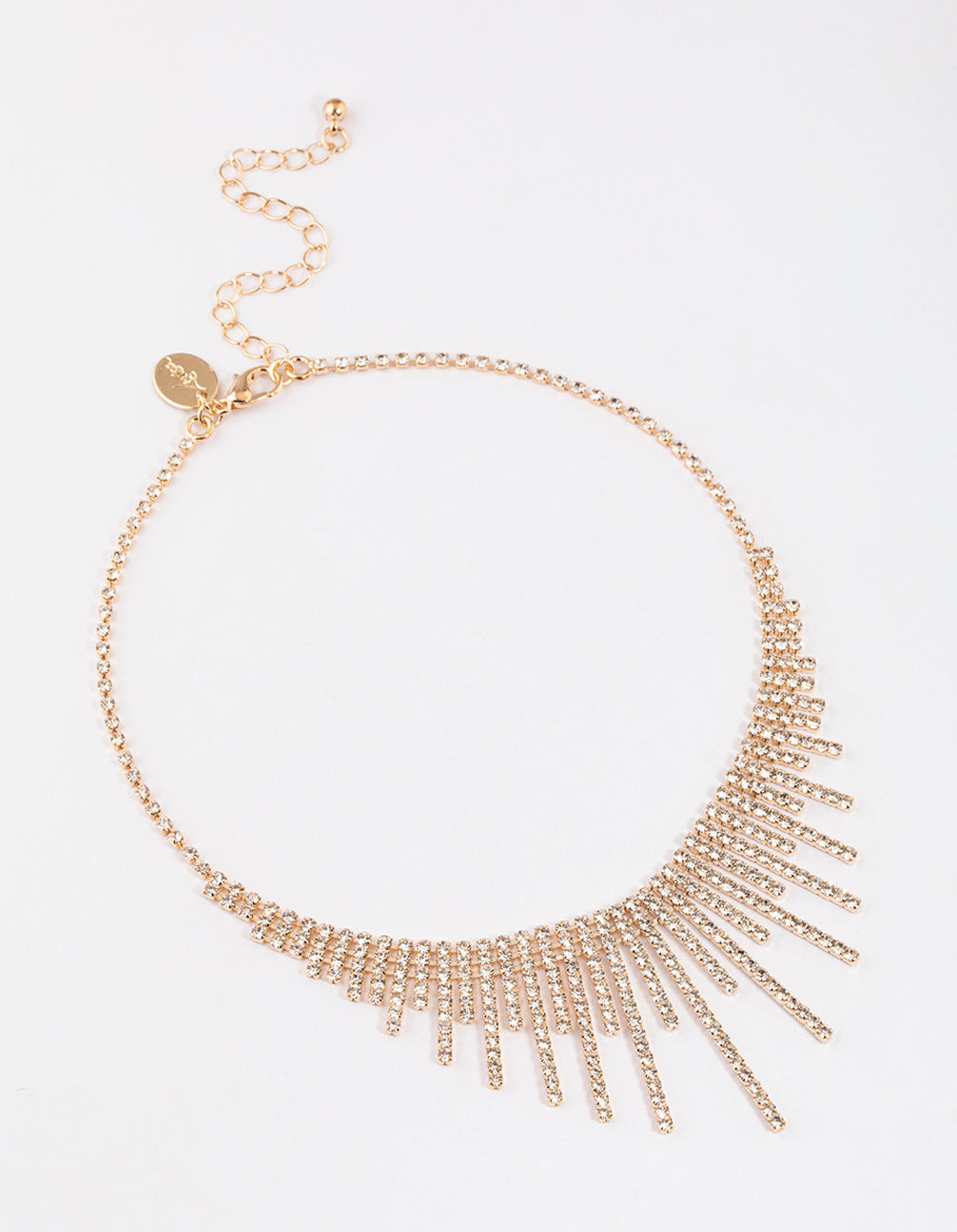 Gold V-Shape Cup Chain Choker