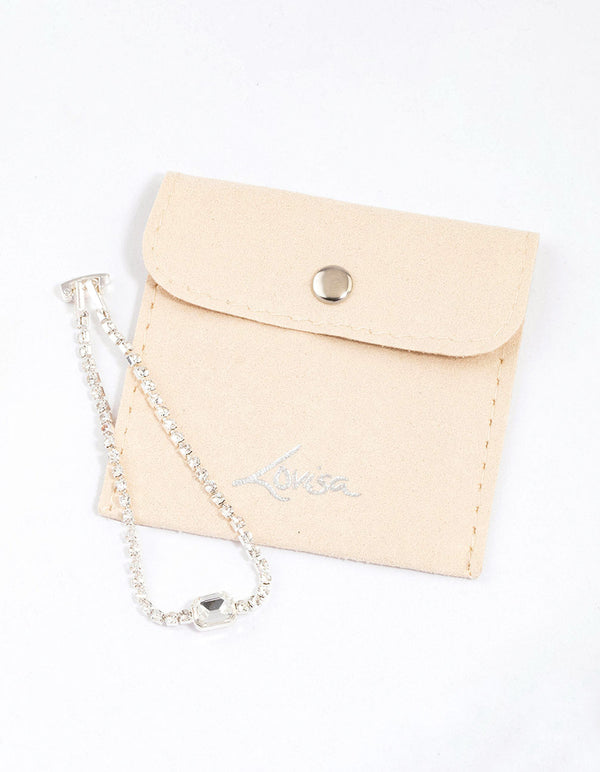 Silver Radiant Cup Chain Bracelet & Polishing Set