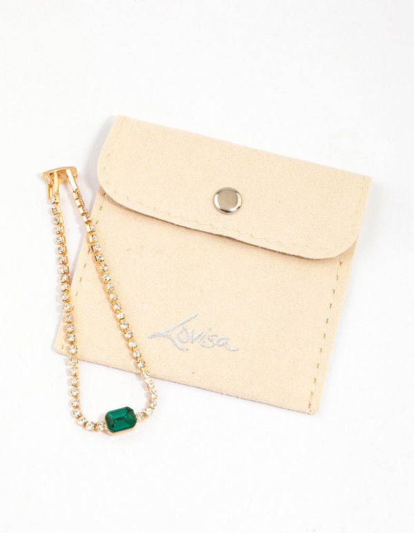 Gold Radiant Cup Chain Bracelet & Polishing Set