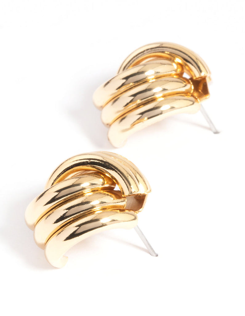 Arden Knotted Stud main image 1