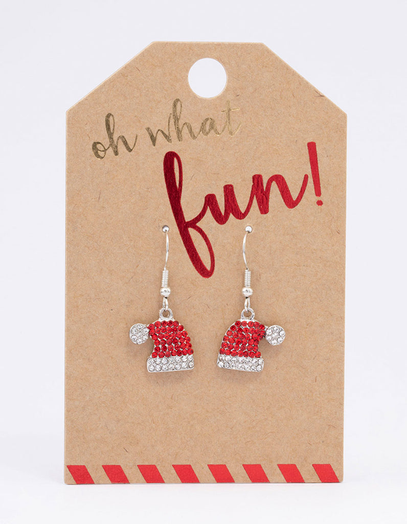 Chain Earrings Lovisa Xmas Earrings Christmas Jewellery Lovisa Red