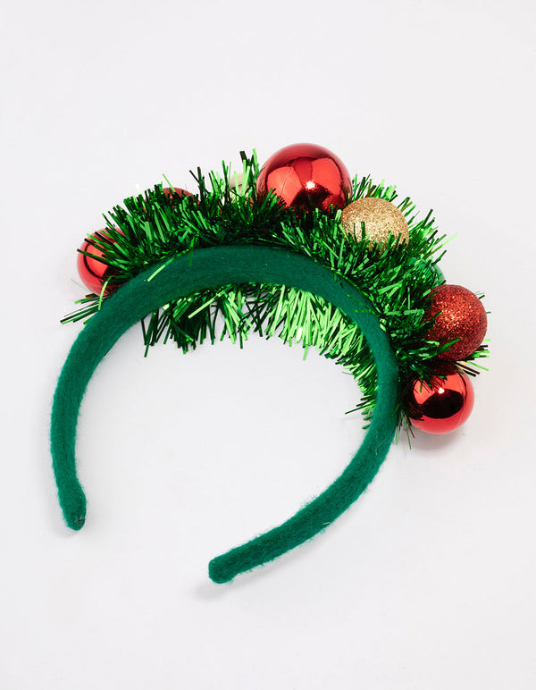 Bauble Tinsel Headband