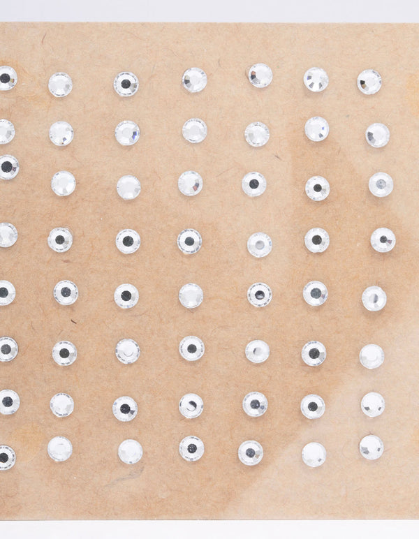 Crystal Diamante Face Jewels