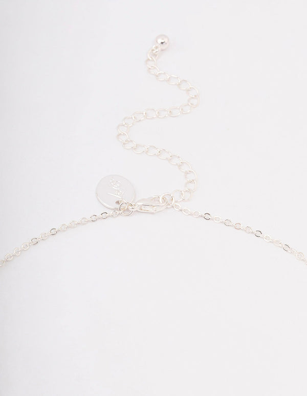 Silver Baguette Dragonfly Jewellery Set