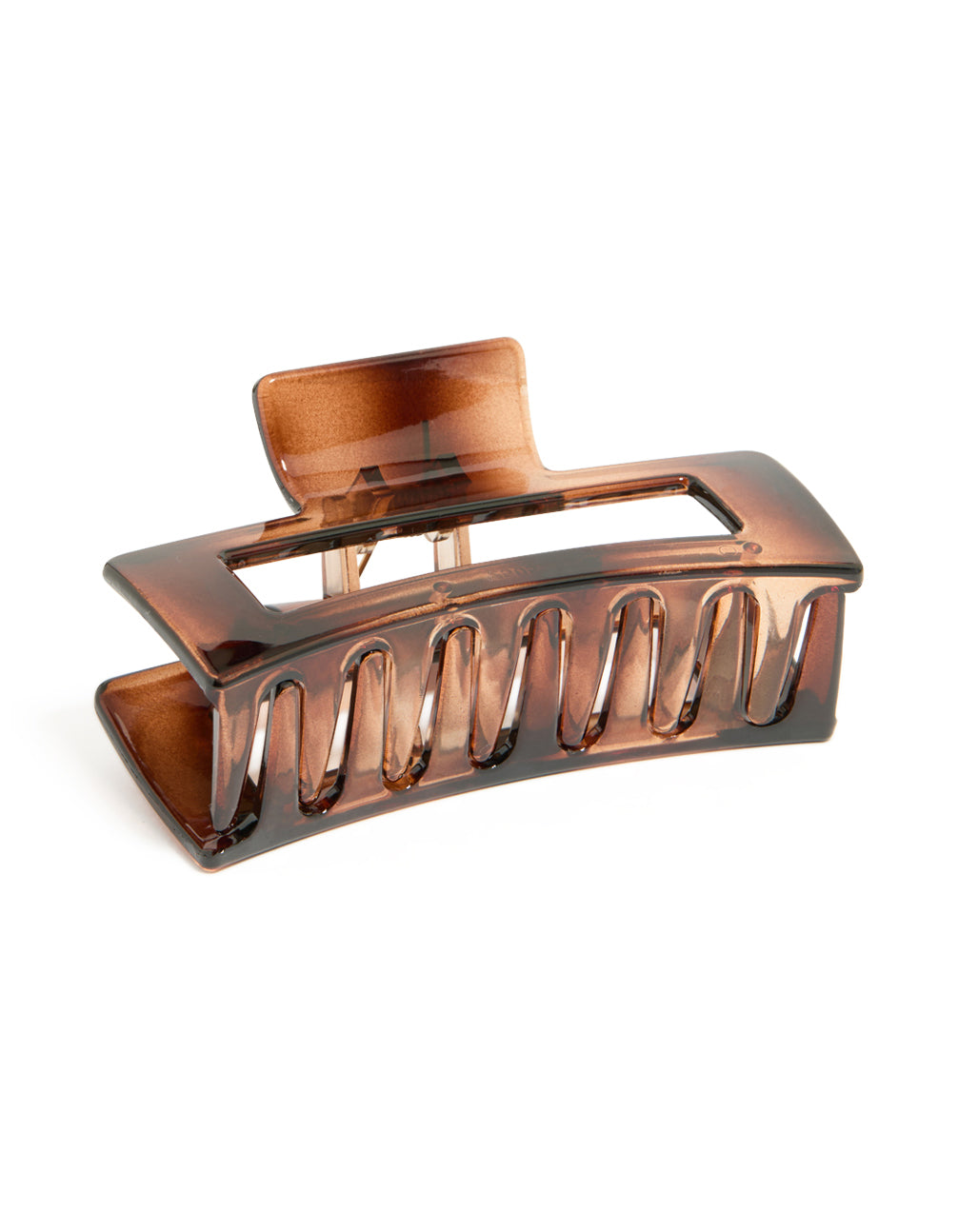 Large Rectangular Tortoiseshell Hair Claw Clip