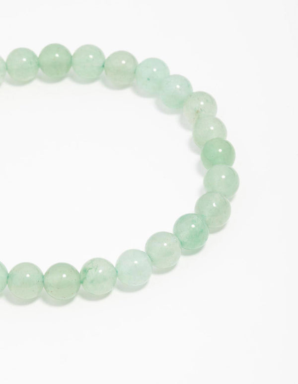 Green Aventurine Ball Bracelet