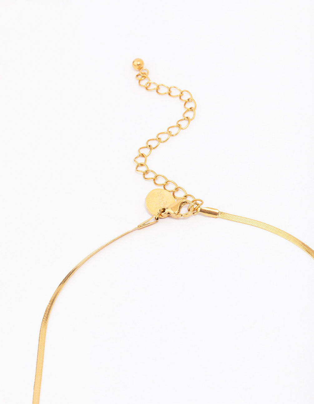 Waterproof Gold Plated Stainless Steel Stars Night Pendant Necklace