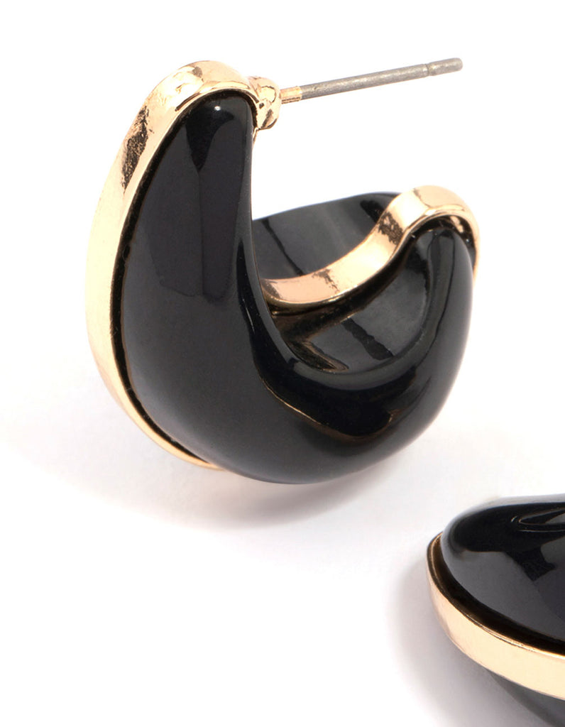 TOVA Leonie Earrings in Black and White main image 1