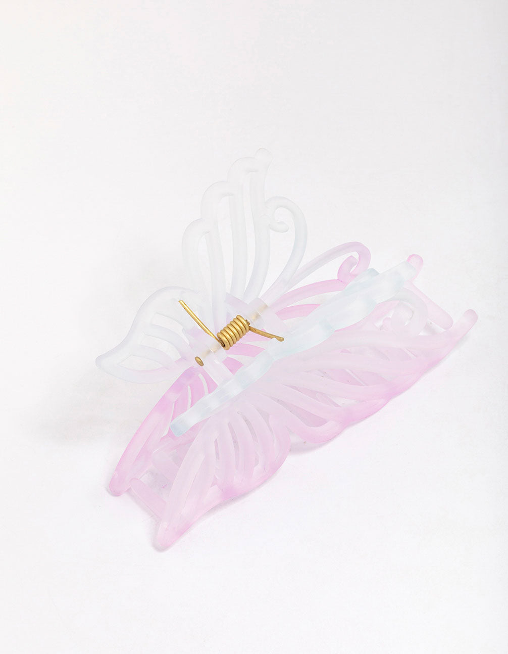 Lilac Ombre Butterfly Hair Claw Clip