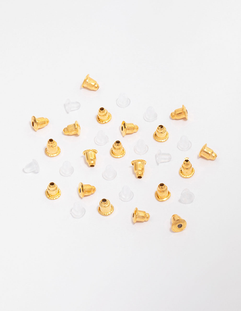Gold & Silicone Mixed Earring Backing Kit
