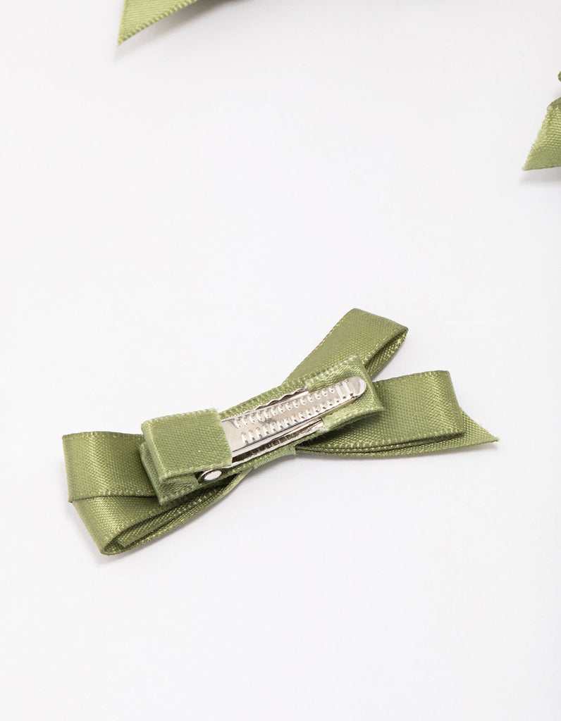 Green - Mirror Shell Work Women's Bow Hair Clip 22 main image 1