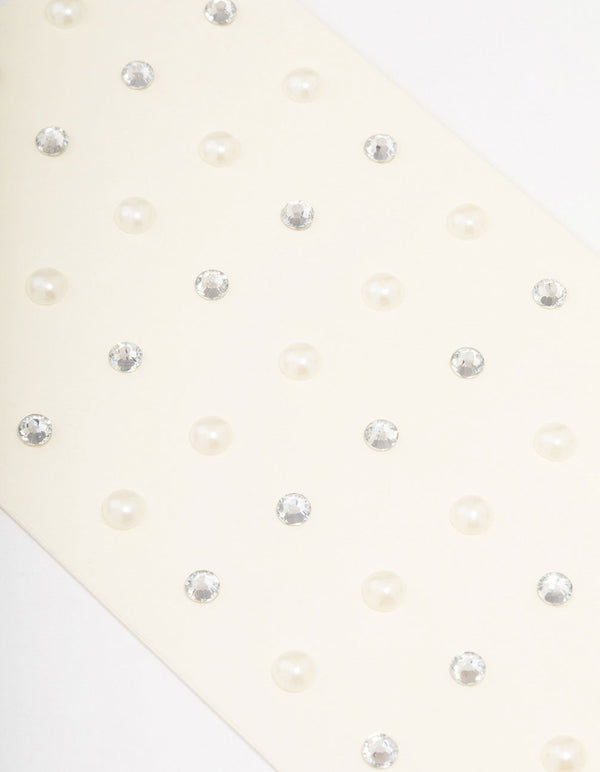 Silver Bling Face Jewels Pack