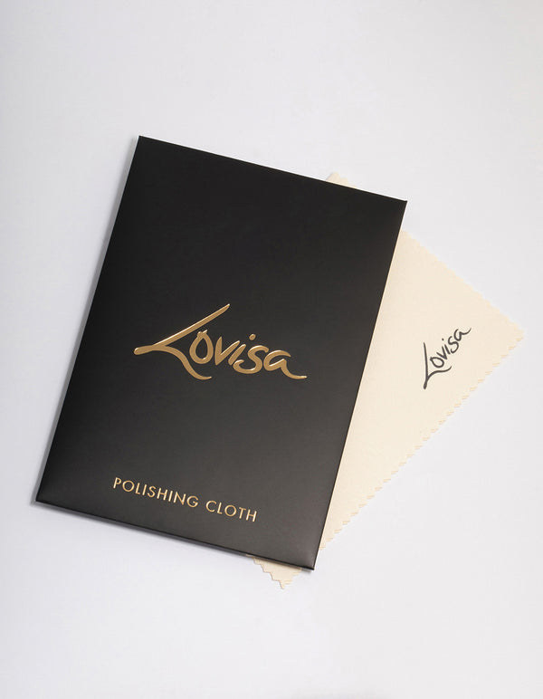 Cream Fabric Polishing Cloth