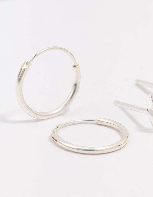 Sterling Silver Cubic Zirconia Earring Pack