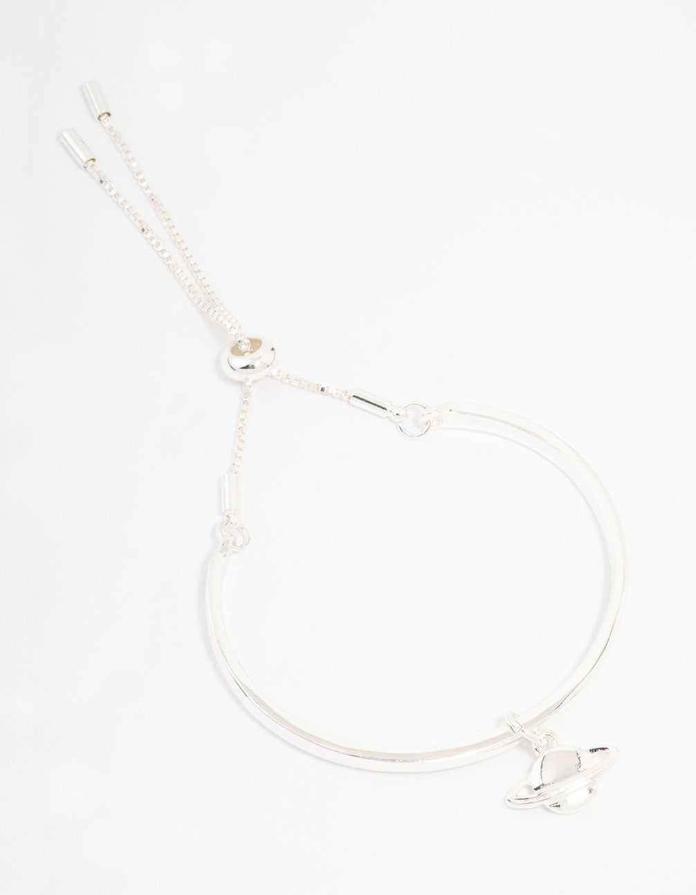 Silver Planet Toggle Bracelet