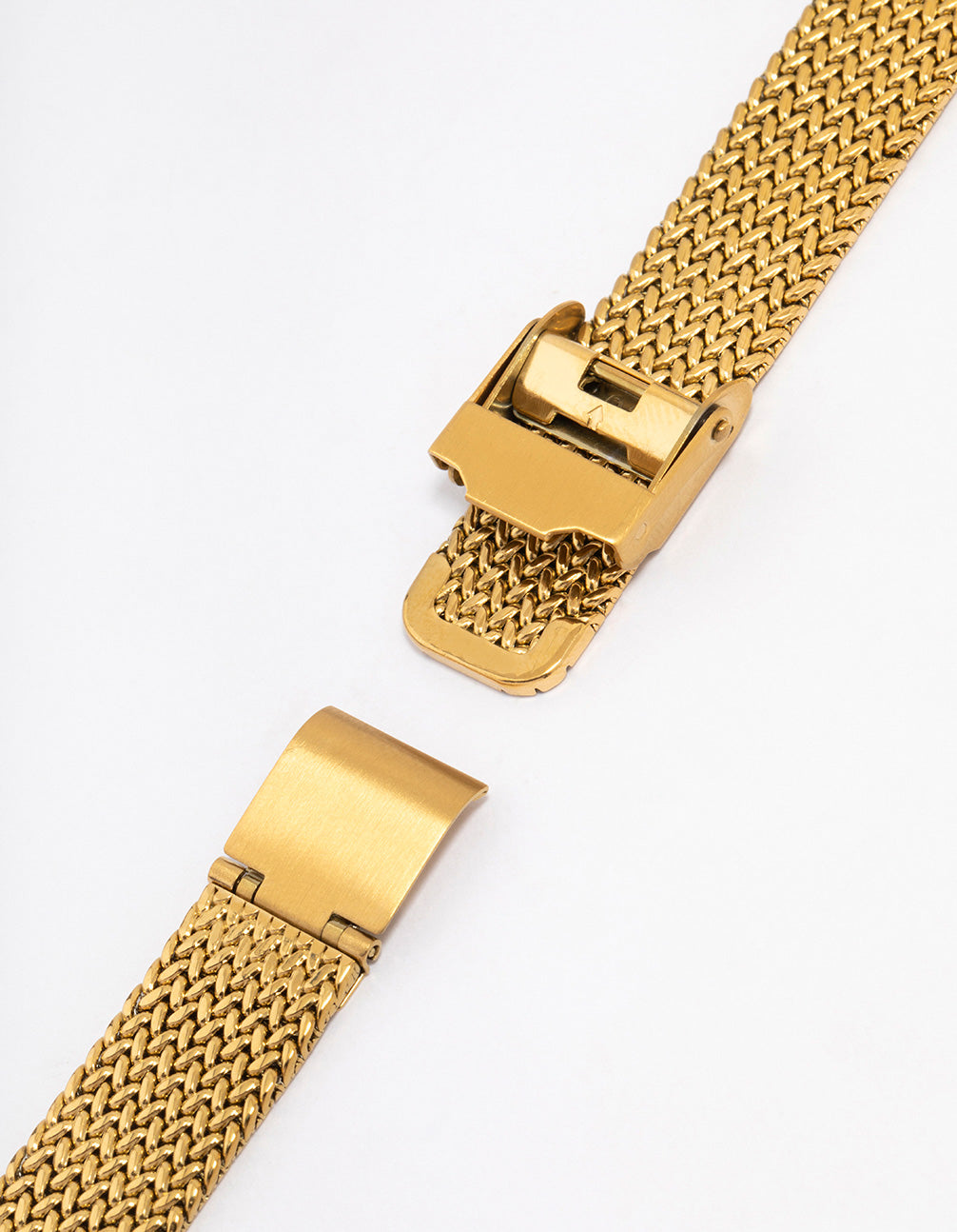 Gold Herringbone Watch Strap 38/40/41 mm