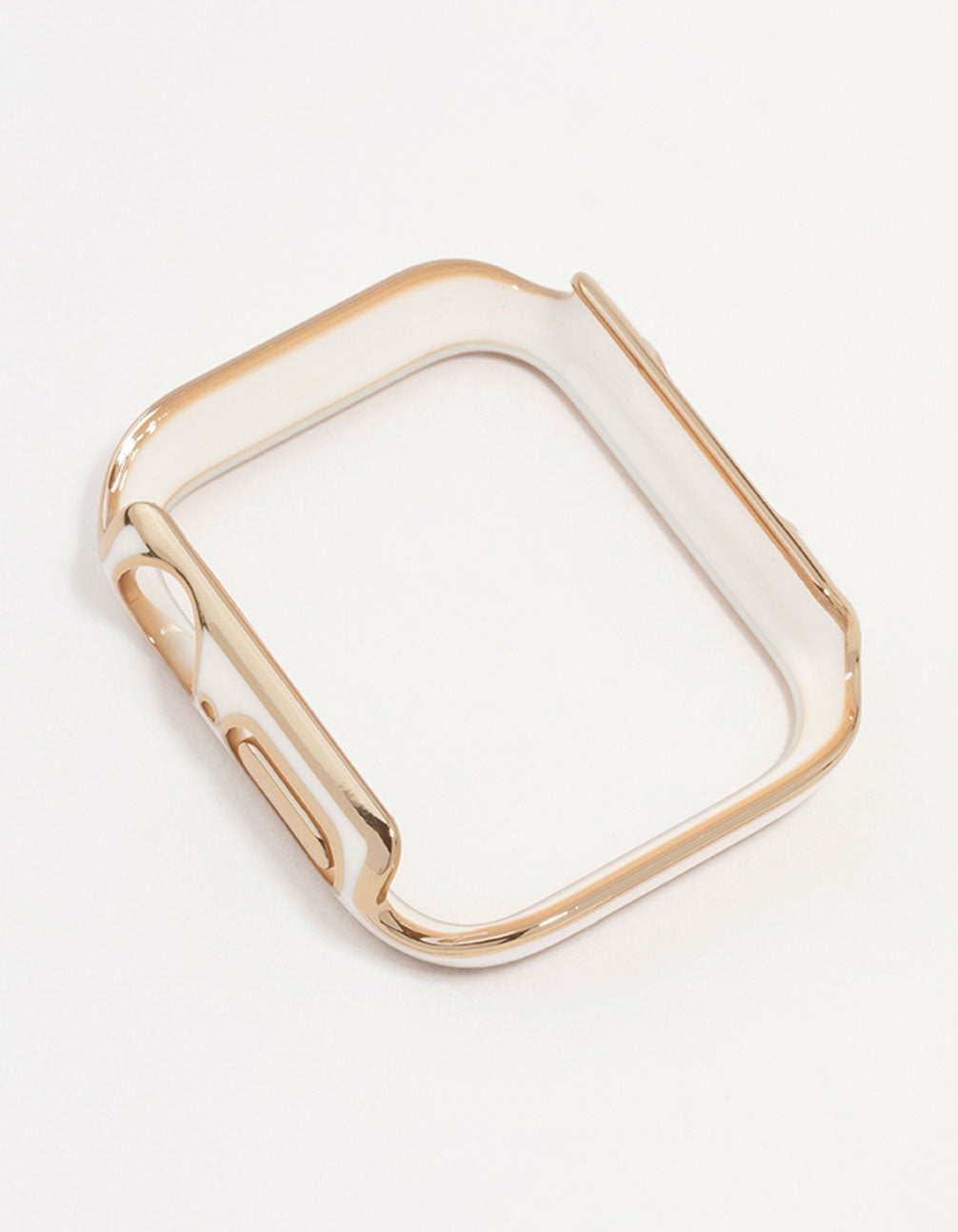 Gold Diamante White Watch Cover 38 mm