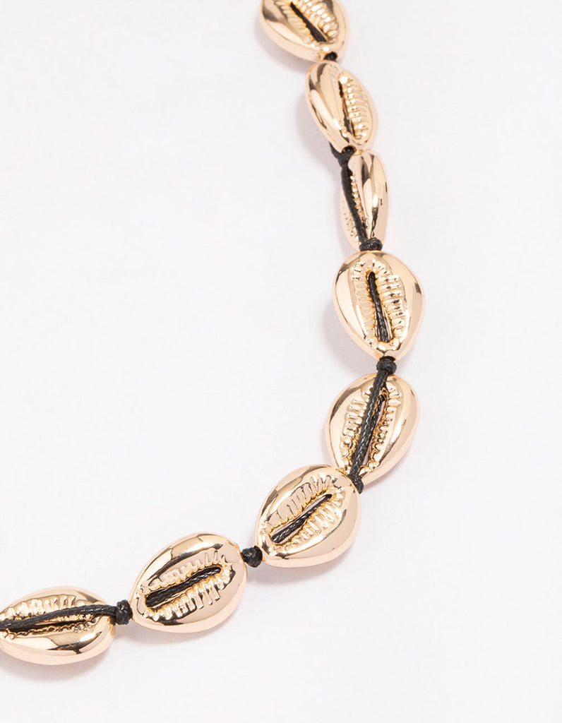 Gold Cowrie Shell Necklace Lovisa